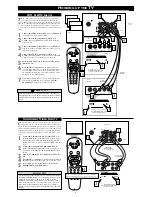 Предварительный просмотр 3 страницы Philips 3121 233 43511 Quick Use And Hookup Manual