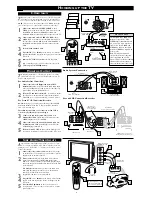 Предварительный просмотр 4 страницы Philips 3121 233 43511 Quick Use And Hookup Manual