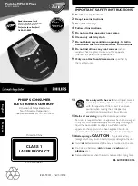 Philips 313 Important Safety Instructions Manual preview