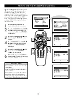 Предварительный просмотр 15 страницы Philips 32-COLOR TV REAL FLAT W-ACTIVE CONTROL 32PT663R - Directions For Use Manual