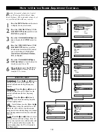 Предварительный просмотр 19 страницы Philips 32-COLOR TV REAL FLAT W-ACTIVE CONTROL 32PT663R - Directions For Use Manual