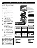 Предварительный просмотр 22 страницы Philips 32-COLOR TV REAL FLAT W-ACTIVE CONTROL 32PT663R - Directions For Use Manual