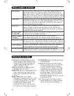 Предварительный просмотр 242 страницы Philips 32-LCD HDTV MONITOR FLAT TV DIGITAL CRYSTAL CLEAR 32PF5320 User Manual