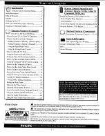 Preview for 4 page of Philips 32-PRO PLUS PPC132C Instructions For Use Manual