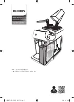 Предварительный просмотр 1 страницы Philips 3200 series User Manual