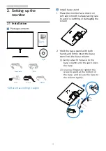 Preview for 6 page of Philips 323E7 User Manual