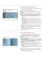 Preview for 2 page of Philips 32HF5335D Software Upgrade Instructions