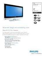 Philips 32HF5335D Specifications preview