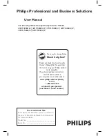 Philips 32HFL5860H User Manual preview