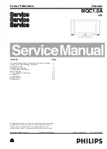 Philips 32PF4321/96 Service Manual preview