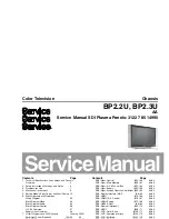 Preview for 1 page of Philips 32PF7320A/37 Service Manual