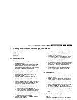 Preview for 5 page of Philips 32PF7320A/37 Service Manual