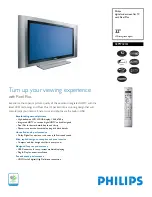 Preview for 1 page of Philips 32PF7321D/37 Specifications