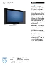 Preview for 3 page of Philips 32PF7531D Specifications