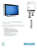 Philips 32PF9630A - Hook Up Guide Specifications preview