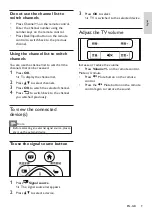 Preview for 11 page of Philips 32PFD5022/30 User Manual