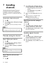 Preview for 24 page of Philips 32PFD5022/30 User Manual