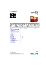 Preview for 1 page of Philips 32PFH4101/88 Service Manual