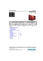 Preview for 1 page of Philips 32PFK5300 Service Manual