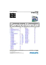 Preview for 1 page of Philips 32PFK6509/12 Service Manual