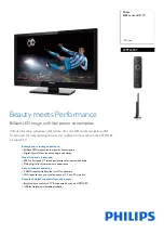 Philips 32PFL2507 Specifications preview