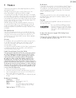 Preview for 5 page of Philips 32PFL2507 User Manual