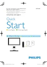 Preview for 1 page of Philips 32PFL2908 Quick Start Manual