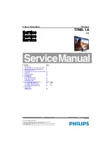 Preview for 1 page of Philips 32PFL3007 Service Manual