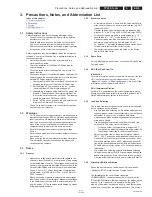 Preview for 5 page of Philips 32PFL3008D/78 Service Manual