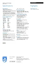 Preview for 2 page of Philips 32PFL3042/T3 Quick Manual