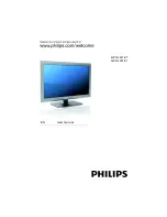 Philips 32PFL3057/V7 User Manual preview