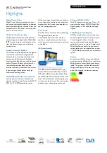 Preview for 2 page of Philips 32PFL3207H Specifications