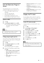 Preview for 20 page of Philips 32PFL3406D/78 User Manual