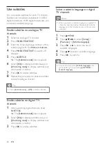 Preview for 26 page of Philips 32PFL3406H User Manual