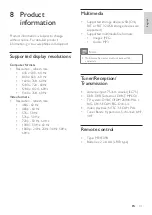 Preview for 41 page of Philips 32PFL3406H User Manual