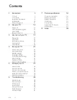 Preview for 2 page of Philips 32PFL3507 User Manual