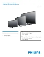 Philips 32PFL3508 User Manual preview