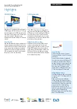 Preview for 2 page of Philips 32PFL4007H Specifications