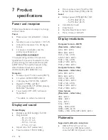 Preview for 58 page of Philips 32PFL4007T User Manual