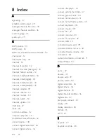 Preview for 62 page of Philips 32PFL4007T User Manual