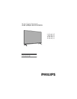 Предварительный просмотр 1 страницы Philips 32PFL4431/V7 User Manual