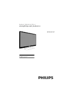 Philips 32PFL4479/V7 User Manual preview