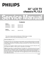 Philips 32PFL4507/F7 Service Manual preview