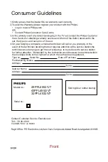 Preview for 26 page of Philips 32PFL4532/V7 User Manual