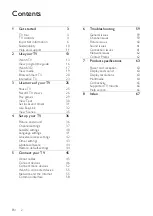 Preview for 2 page of Philips 32PFL5007M/08 User Manual