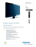 Philips 32PFL5403D - annexe 1 Specifications preview
