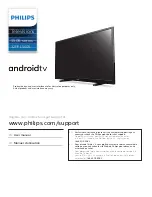 Philips 32PFL5505 User Manual preview