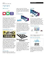 Preview for 2 page of Philips 32PFL5578/V7 Specifications