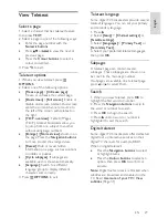 Preview for 29 page of Philips 32PFL6606H/12 User Manual