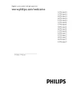 Philips 32PFL6606H User Manual preview